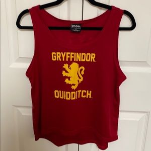 Harry Potter Gryffindor Quidditch Jersey Tank Top